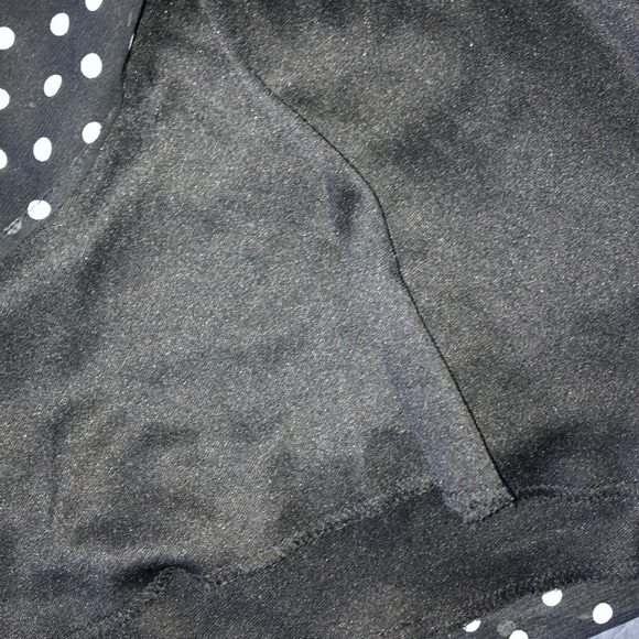 polka dot dress with collar and buttons - Picture 3 of 4